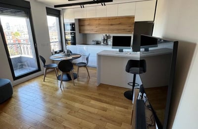 Vermietung einer stilvollen 2-Zimmer-Wohnung, 50 m², Stadtzentrum, Serbien